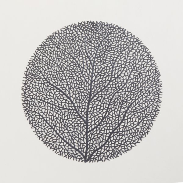 INDIVIDUAL  PVC Arbol Grafito