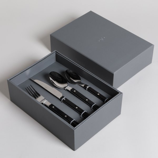 SET DE CUBIERTOS Toscana black